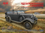 Type G4 Partisanenwagen with armament, WWII German car