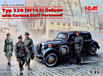 Typ 320 (W142) Saloon with German Staff Personnel