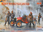 Model T 1914 Fire Truck with Crew