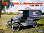 ICM35665 Model T 1917 Ambulance (early), WWI AAFS Car