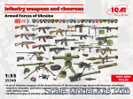 ICM35749 Infantry weapons and chevrons, Armed Forces of Ukraine