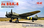 Bombers: Ju 88A-4, WWII Axis Bomber, ICM, Scale 1:48