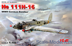 ICM48263 He 111H-16, WWII German bomber