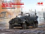 Type G4 Partisanenwagen with MG 34, WWII German vehicle