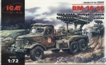 ICM72581 BM-14-16 Soviet Army rocket volley system