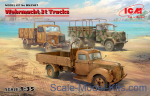 Wehrmacht 3t Trucks (V3000S, KHD S3000, L3000S)