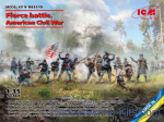 Fierce battle. American Civil War