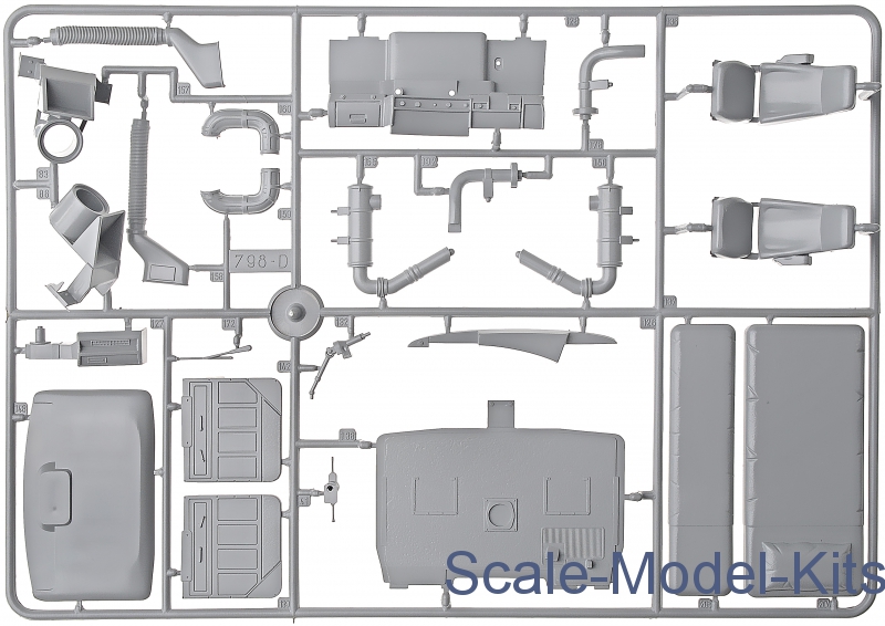 Italeri American Superliner Plastic Scale Model Kit In 1 24