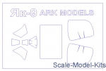 Decals / Mask: Mask for Yak-9 (ARK Models), KV Models, Scale 1:48