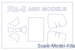 KVM48019 Mask for Yak-9 (ARK Models)