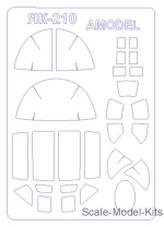 Decals / Mask: Mask for Yak-200/Yak-210, KV Models, Scale 1:72