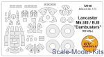 KVM72108 Mask for Lancaster Mk.I/III / B.III 