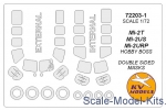 Decals / Mask: Mask for Mil Mi-2 and wheels masks (Hobby Boss), KV Models, Scale 1:72