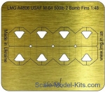 LMG-A4806 USAF 500lb M-64 2 Bomb Fins