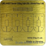 LMG-A4837 Soviet 250kg FAB-250 2 Bomb Fins