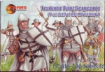 MS72052 Teutonic foot sergeants, 1st half of the XV century