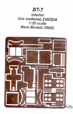 Mars-PE35003 BT-7 interior, for Zvezda