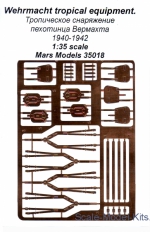 Mars-PE35018 Wehrmacht Tropical equipmentt, 1940-1942