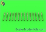 Aviation arms: Static dischargers - type used on Sukhoi jets, 14pcs, Master, Scale 1:48