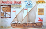 MAK0201 Wooden kit, Dubbel boat Imperial Navy 1736-1737
