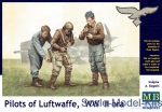 Pilots: Pilots of Luftwaffe, WW II era. Kit 1, Master Box, Scale 1:35