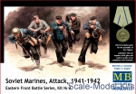 MB35153 Soviet marines, Attack, 1941-1942. Eastern Front, kit 3