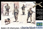 MB35154 Modern U.S. infantrymen. Cordon and Search