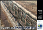 The trench. WWI & WWII era