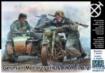 MB35178 German motorcyclists, WWII era