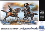MB35184 British and german cavalrymen, WWI era