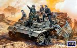 MB35208 German crew of armored vehicles WWII