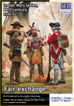 Indian Wars Series, XVIII century. Kit No. 4. Fair exchange