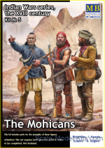 MB35232 Indian Wars series, the XVIII century. Kit No. 5. The Mohicans.