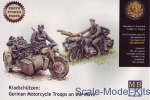 MB3548F Kradschutzen: German motorcycle troops on the move