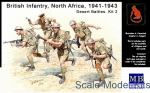 MB3580 British Infantry, North Africa, 1941-1943. Desert Battles. kit 2