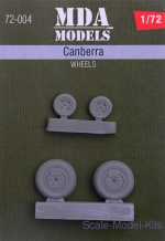 Detailing set: Wheels for Canberra, MDA models, Scale 1:72