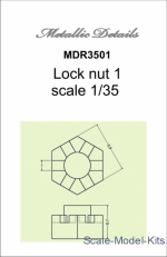 MD-R3501 Detailing set - Lock nut 1