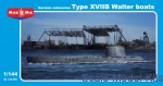 MM144-006 German submarine type XVIIB Walter boats