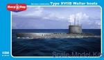 MM350-018 German submarine U-boat type XVIIB Walter boats