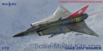 MM72-027 Swedish SAAB J37F Draken interceptor