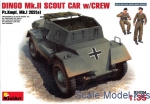 MA35074 Dingo Mk.II scout car with crew / Pz.Kmpf. Mk.I 202 (e)