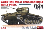 MA35123 Valentine Mk.VI  Canadian – built Early Prod.