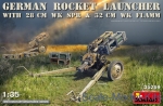 MA35269 German rocket launcher with 28cm WK Spr & 32cm WK Flamm