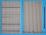 Flat tile roof