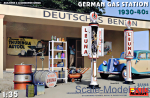 German Gas Station 1930-40s