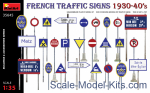 French Traffic Signs 1930-40`s