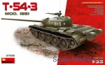 MA37015 T-54-3 Soviet medium tank, mod 1951