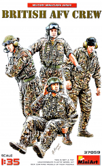 Modern british AFV crew