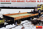 MA39004 Railway non-brake Flatbed 16,5 t