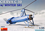 Avro Cierva C.30 with winter ski